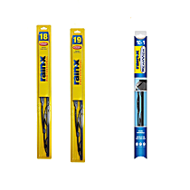 Front, Driver and Passenger Side and Rear Wiper Blade, Framed, Front - Professional Series; Rear - Rearview Series