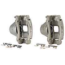 Front, Driver and Passenger Side Brake Caliper, Front Wheel Drive, With Metal Piston, Supplied With Mounting Bracket, Supplied With Standard Boots
