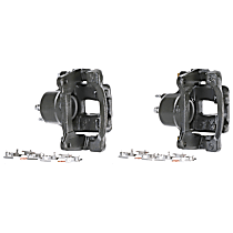 Front, Driver and Passenger Side Brake Caliper, Front Wheel Drive, With Metal Piston, Supplied With Mounting Bracket