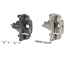 Rear, Driver and Passenger Side Brake Caliper, All Wheel Drive, With Metal Piston, Supplied With Mounting Bracket
