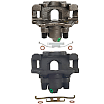 Rear, Driver and Passenger Side Brake Caliper, Rear Wheel Drive, with Metal Piston, Supplied with Mounting Bracket