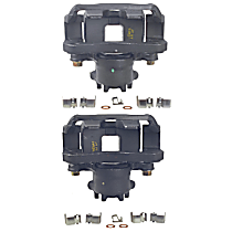 Front, Driver and Passenger Side Brake Caliper, Naturally Aspirated, Front Wheel Drive, With Metal Piston, Supplied With Mounting Bracket