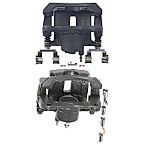 Front, Driver and Passenger Side Brake Caliper, Front Wheel Drive, With Metal Piston, Supplied With Mounting Bracket