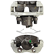 Front, Driver and Passenger Side Brake Caliper, Front Wheel Drive, With Metal Piston, Supplied With Mounting Bracket