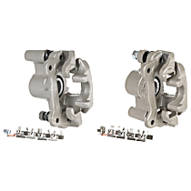 Rear, Driver and Passenger Side Brake Caliper, Front Wheel Drive, With Metal Piston, Supplied With Mounting Bracket