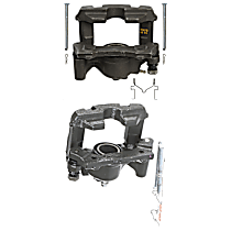 Rear, Driver and Passenger Side Brake Caliper, Rear Wheel Drive, with Metal Piston, Supplied with Mounting Bracket
