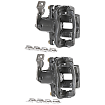 Rear, Driver and Passenger Side Brake Caliper, Sedan, Front Wheel Drive, With Metal Piston, Supplied With Mounting Bracket