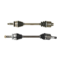 Front, Driver and Passenger Side Axle Assembly, 3.8L 6Cyl