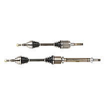 Front, Driver and Passenger Side Axle Assembly, New