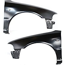 Front, Driver and Passenger Side Fender