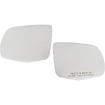 Driver and Passenger Side Mirror Glass, Heated, Without Blind Spot Detection