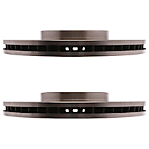 SET-AC18A82152A-2 Front Brake Disc, Plain Surface