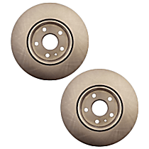 SET-AC18A82455A-2 Front Brake Disc, Plain Surface