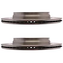 SET-AC18A82457A-2 Rear Brake Disc, Plain Surface, 6 Lugs 345.19 mm Advantage Series