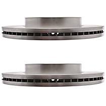 SET-AC18A82458A-2 Front Brake Disc, Plain Surface, 6 Lugs 342.9 mm Advantage Series