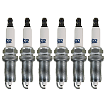 SET-AC20-6 Spark Plug, Set of 6, RapidFire Performance Platinum Series