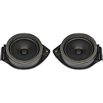 SET-AC25852236 Speaker - Black, Direct Fit, Set of 2