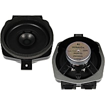 GM Original Equipment Series Speaker - Black, Direct Fit, Set of 2
