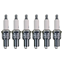 Spark Plug, Gap .044, Set of 6, 6 Cyl 3.0L, RapidFire Performance Platinum Series - 