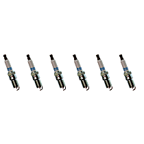 Spark Plug, Set of 6, 6 Cyl 3.8L, Professional Iridium Series - 