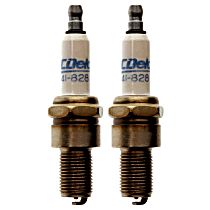 SET-AC41-828-2 Spark Plug, Set of 2, 2, 0.7, Professional Platinum Series