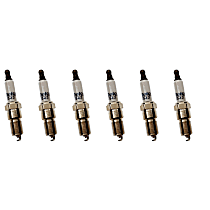 SET-AC41-942-6 Spark Plug, Set of 6, Professional Platinum Series