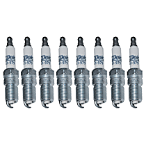 Spark Plug, Set of 8, 8 Cyl 7.4L, Professional Platinum Series - 
