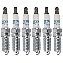 Spark Plug, Gap .050, Set of 6, 6 Cyl 2.7L, Professional Platinum Series - 