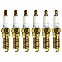 Spark Plug, RWD, Set of 6, 6 Cyl 3.6L, Professional Platinum Series - 