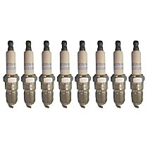 Spark Plug, Set of 8, 8 Cyl 6.0L, Professional Iridium Series - 