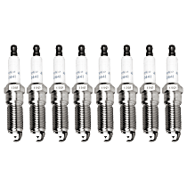 Spark Plug, enginedesignationname: L86, Eng.VIN: J, Set of 8, 6.2L, Professional Iridium Series - 
