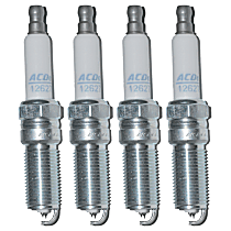 Spark Plug, FWD, transmissionmfrcode : 6T50, TIER 2 FED EMIS(NT7), BIN 4 CAL EMIS(NU5), Original Equipment, Gap .043, Set of 4, 2.5L, Professional Iridium Series - 