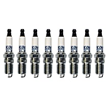 Spark Plug, Naturally Aspirated, GAS, Set of 8, 8 Cyl 5.7L, Professional Platinum Series - 