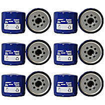 SET-ACPF454-6 Oil Filter - Canister, Direct Fit, Set of 6
