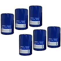 SET-ACPF61F-6 Oil Filter - Canister, Direct Fit, Set of 6