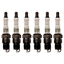 SET-ACR42TS-6 Spark Plug, 2.8L, 6Cyl, Set of 6, Professional Conventional Series