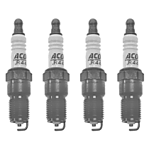 SET-ACR44LTS6-4 Spark Plug, Set of 4, Professional Conventional Series