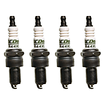 SET-ACR44XLS-4 Spark Plug, Set of 4, Professional Conventional Series