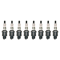 SET-ACR45S-8 Spark Plug, Set of 8, Professional Conventional Series
