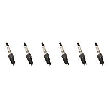 SET-ACR45TS-6 Spark Plug, Set of 6, Professional Conventional Series