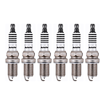 Spark Plug, Set of 6, 6 Cyl 3.5L, Iridium XP Series - 