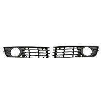 Front, Driver and Passenger Side Fog Light Trim, mfrbodycodename : B6, 2nd Generation, For Models With Fog Light Holes, Type 1, Primed