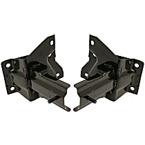 Front, Driver and Passenger Side Bumper Brackets, Impact Bar