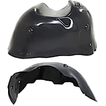 Front, Driver and Passenger Side, Fender Liner