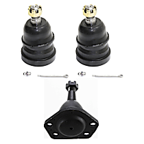 Front, Driver or Passenger Side, Upper and Lower Ball Joint