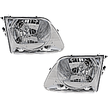 Driver and Passenger Side Halogen With bulb(s), Converts OE Headlights to Lightning Style, OE Replacement