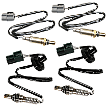 Before and After Catalytic Converter Oxygen Sensor, Set of 4, 3.0L, 6Cyl