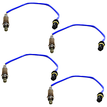 Oxygen Sensor, Set of 4, 4-wire