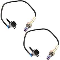 After Catalytic Converter, Driver and Passenger Side Oxygen Sensors, 4-wire