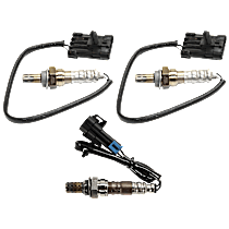 Before Catalytic Converter Oxygen Sensor, Set of 3, 4-wire, 5.7L 8Cyl